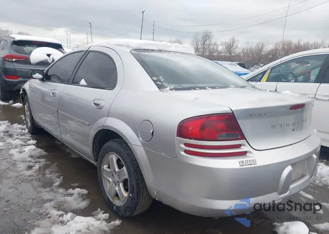 2002 Dodge Stratus Se Plus из США, поврежденный, VIN 1B3EL46X82N355501